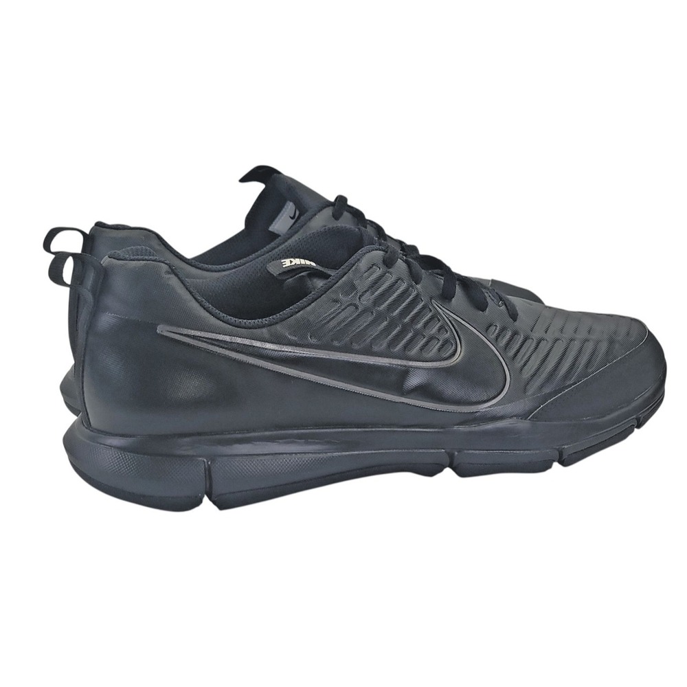 Nike Mens Explorer 2 Golf Shoes Black 849957-001 Lace Up Low Top Size 12 M - Picture 3 of 11